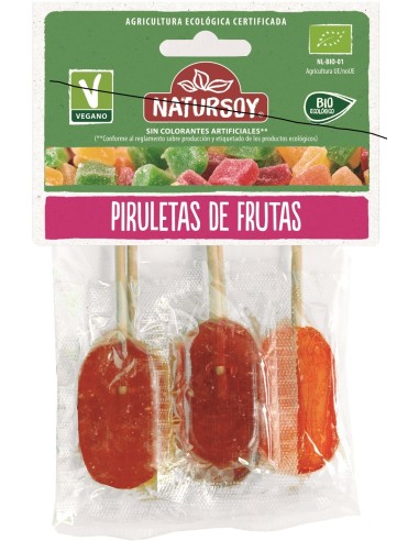 PIRULETAS PLANAS BOLSA - 62,5GR.