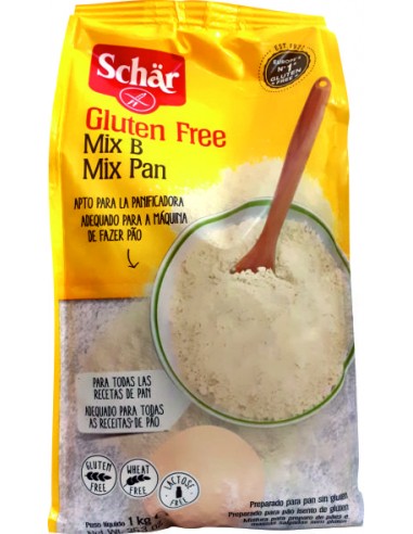 MIX B PAN SIN GLUTEN - 1 KG.