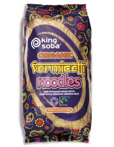 FIDEOS VERMICELLI INTEGRAL SIN GLUTEN BIO - 250GR.