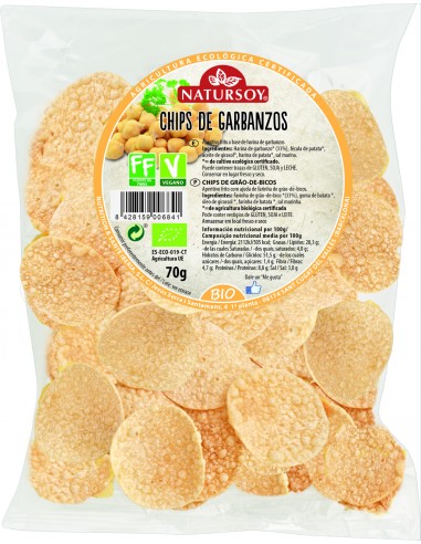 CHIPS DE GARBANZOS - 70GR.