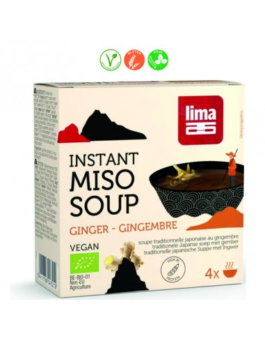 SOPA MISO JENGIBRE INSTANTANEA - 4X15GR.