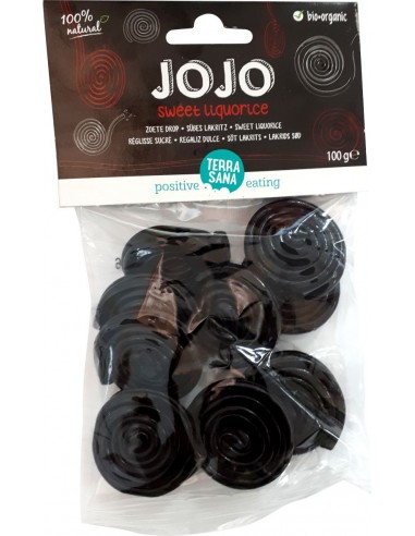 JOJO ESPIRALES DE REGALIZ DULCE - 100GR.