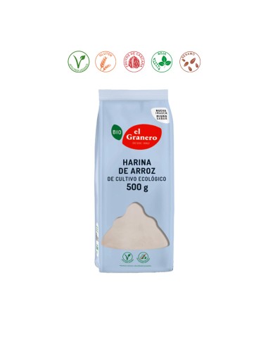 HARINA DE ARROZ BIO - 500GR.