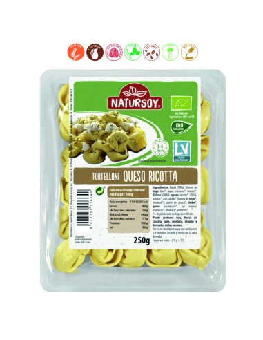 (E) (F) PLATOS  TORTELLONI QUESO RICOTTA - 250GR.