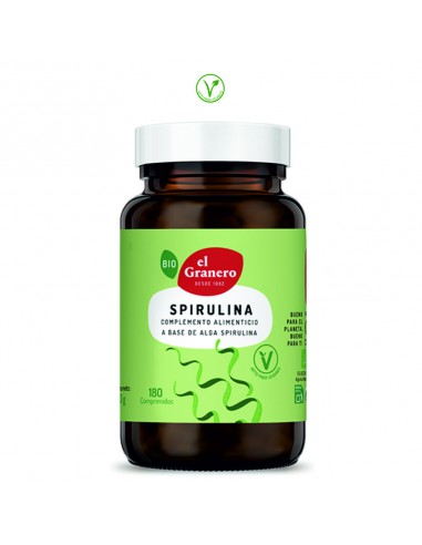  SPIRULINA 500MG. BIO - 180 COMPRIMIDOS