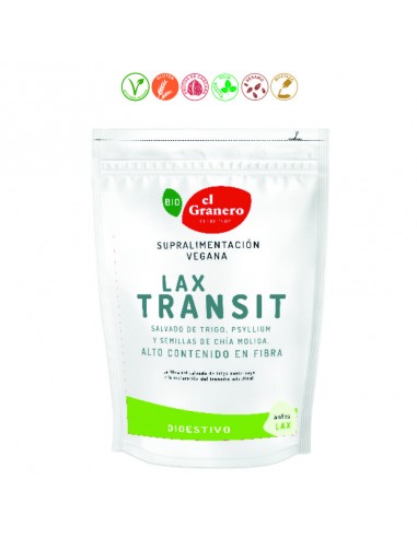  LAX - TRANSIT (SALVADO DE TRIGO, PSYLLIUM Y CHIA) 