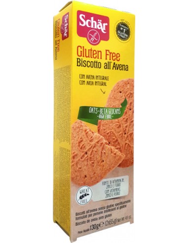 BISCOTTO ALL AVENA GALLETAS SIN GLUTEN - 130GR.