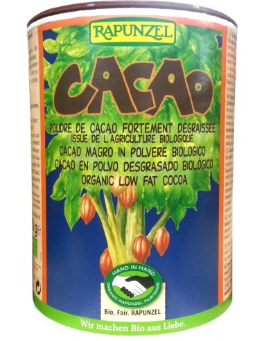 CACAO POLVO 100% S/A - 250GR.