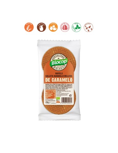 WAFELS SIROPE Y CARAMELO - 175GR.