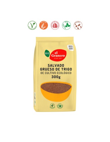 SALVADO DE TRIGO GRUESO BIO - 300GR.