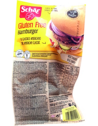 HAMBURGER PAN SIN GLUTEN - 300GR.