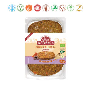 HAMBURGUESA CEREAL BURGER QUINOA MASALA Y DATI