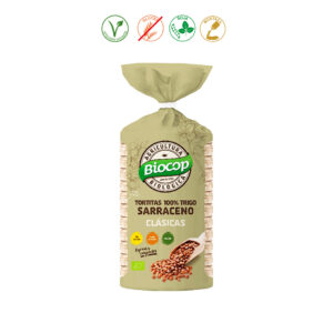 TORTAS 100% TRIGO SARRACENO CLASICAS - 100GR.
