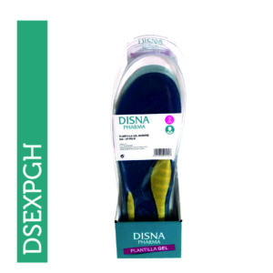 EXP. PLANTILLAS DISNA PHARMA GEL HOMBRE 6 UNIDADES