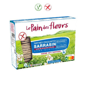 PAN CRUJIENTE SARRACENO S/AZUCAR S/SAL - 300GR.