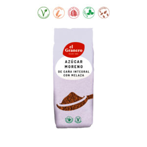AZUCAR MORENO INTEGRAL DE CAÑA CON MELAZA - 1KG.