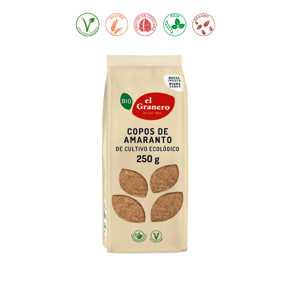 COPOS DE AMARANTO BIO - 250GR.