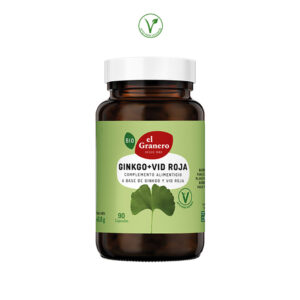 GINKGO + VID ROJA BIO 500MG - 90 CAPSULAS