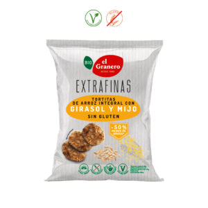 EXTRAFINAS TORTAS ARROZ INT. GIRASOL MIJO - 60GR.