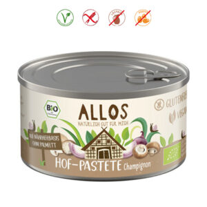PATE VEGETAL CON CHAMPIÑONES BIO - 125GR.