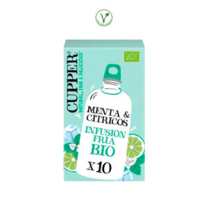 INFUSION FRIA MENTA Y CITRICOS BIO - 10 FILTROS
