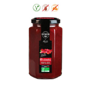 MERMELADA DE RUIBARBO BIO - 300GR.