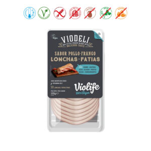 LONCHAS VEGANAS SABOR POLLO - 100GR.