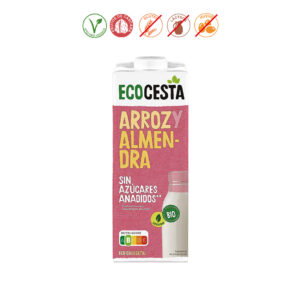 BEBIDA VEGETAL DE ARROZ Y ALMENDRAS SIN AZUCAR  BIO - 1 L
