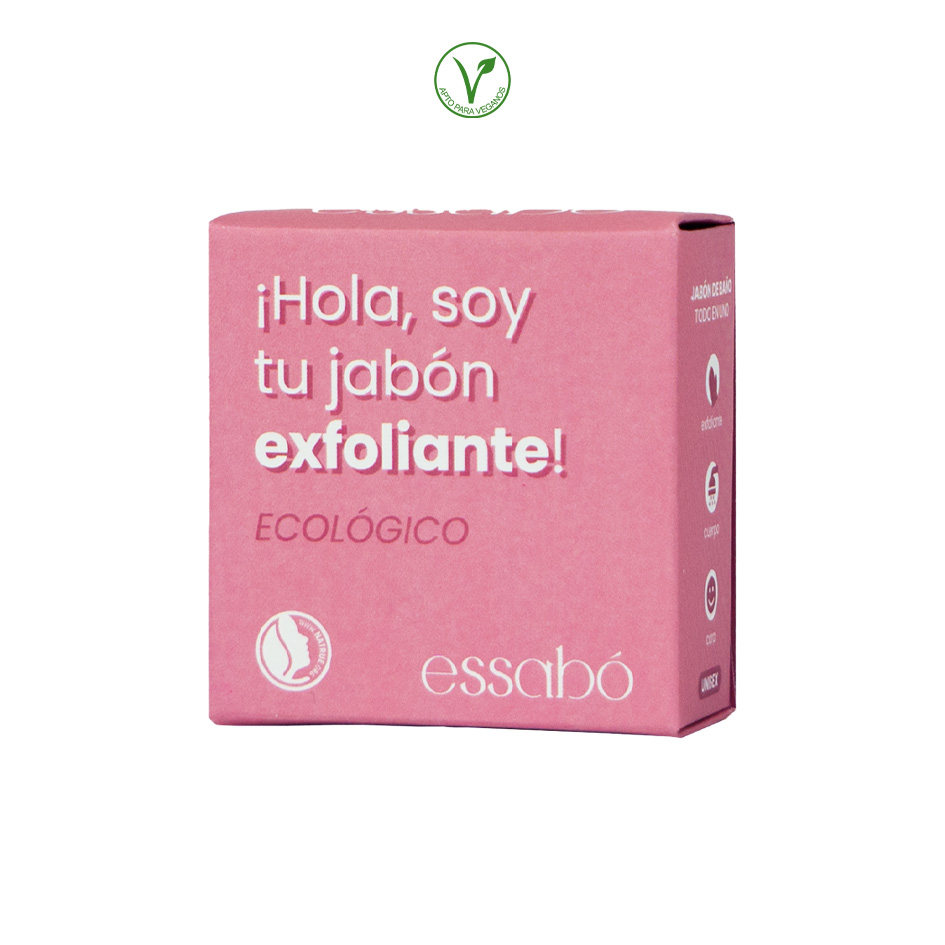 JABON EXFOLIANTE CUERPO Y CARA ECO - 120GR.^^