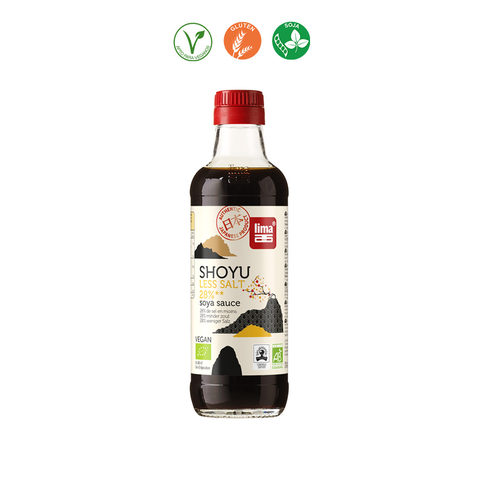 SHOYU 28% MENOS SAL - 250ML.