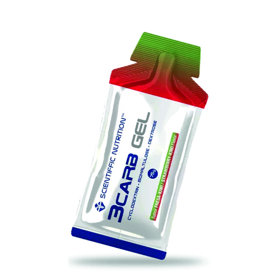 GEL 3 CARB FRESA KIWI - 14x75GR.