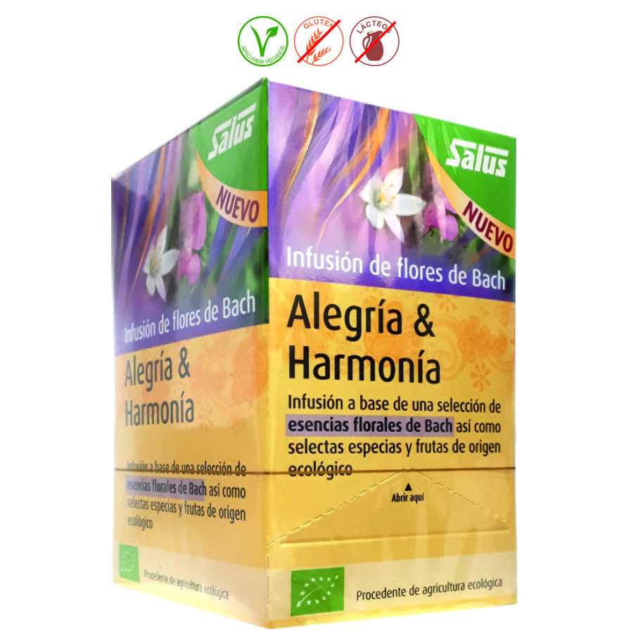 INFUSION BIO FLORES BACH ALEGRIA Y ARMONIA - 15 BO
