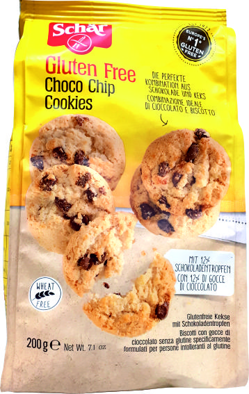 CHOCO CHIPS SIN GLUTEN COOKIE - 200GR.
