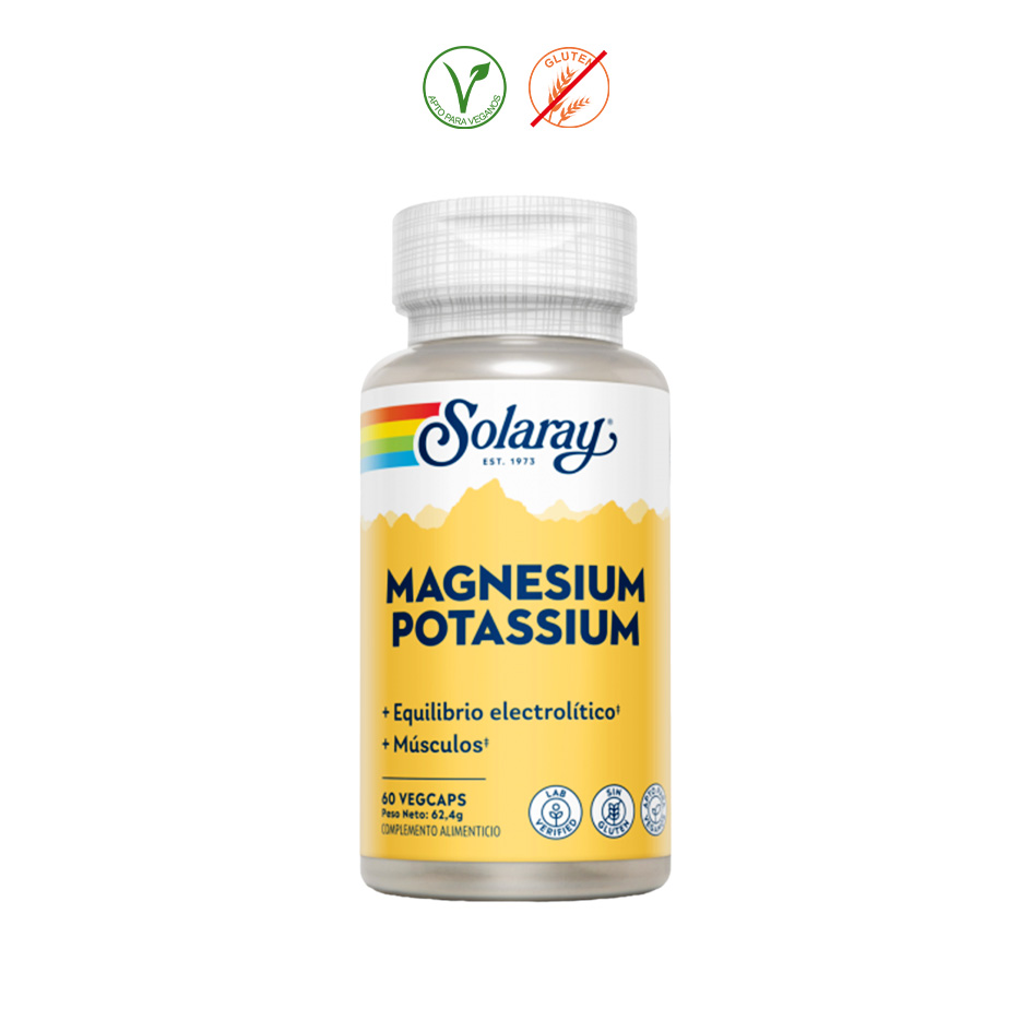 MAGNESIUM POTASSIUM (MG K) - 60 CAPSULAS