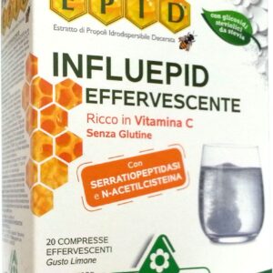 INFLUEPID EFERVESCENTE SABOR LIMON - 20 COMPRIMIDO
