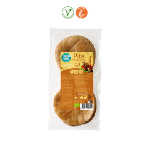 PAN PITA INTEGRAL 8 PANES - 480GR.