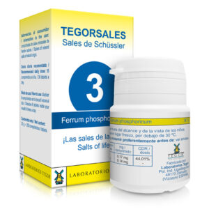 SALES Nº 3 (FERRUM PHOSPHORICUM) - 200 COMPRIMIDOS