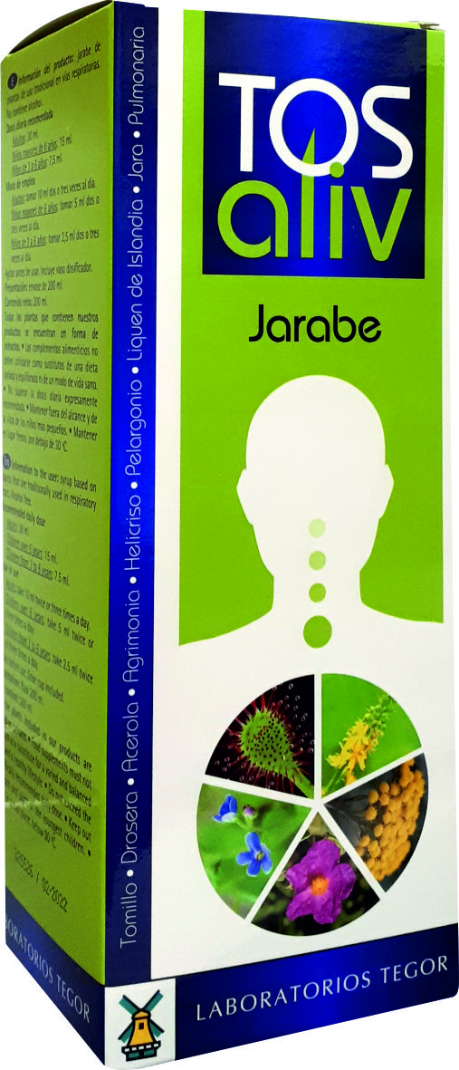 TOS ALIV JARABE - 200ML.