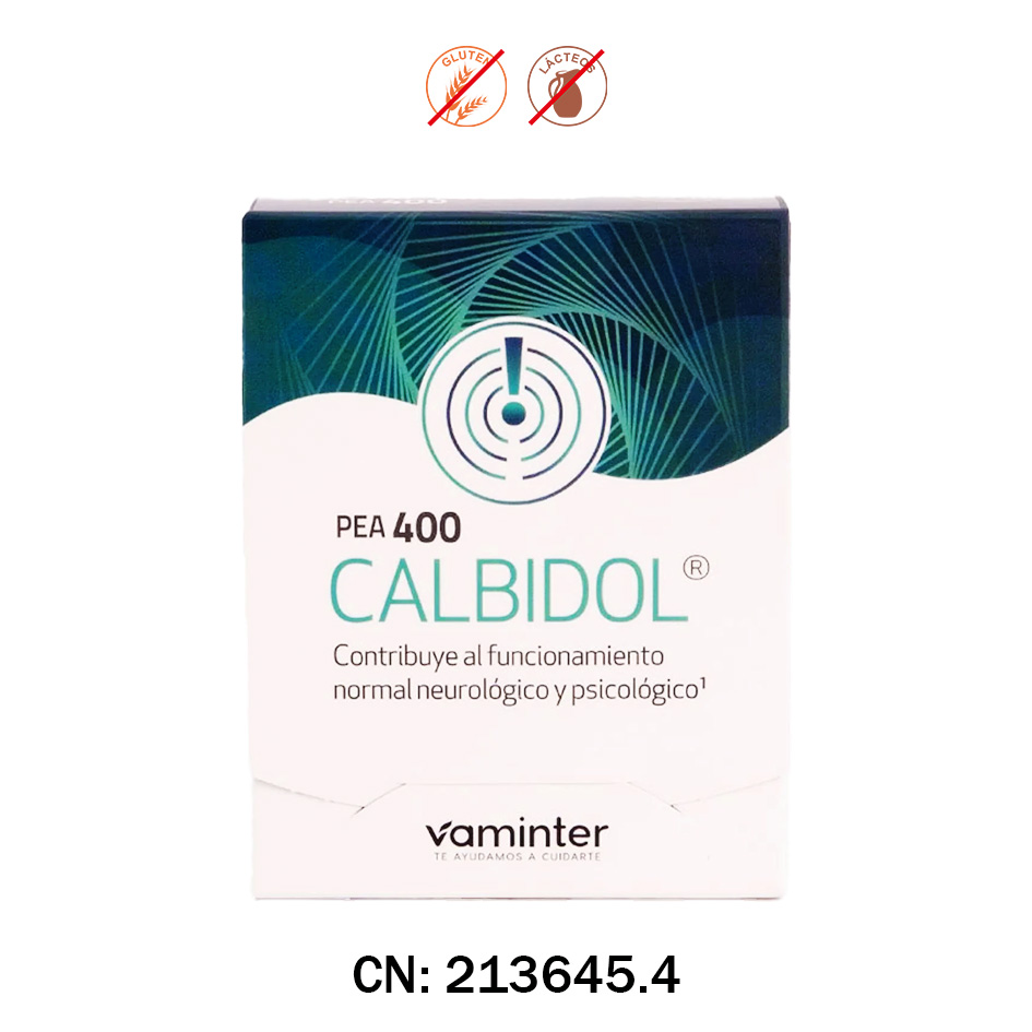 CALBIDOL PEA 400 - 30 CAPSULAS
