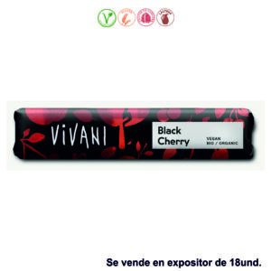 EXP BARRITA CHOCOLATE NEGRO 62% CEREZA ACIDA - 18X
