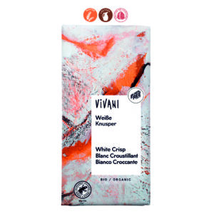 TABLETA CHOCOLATE BLANCO CON ARROZ INFLADO - 80GR