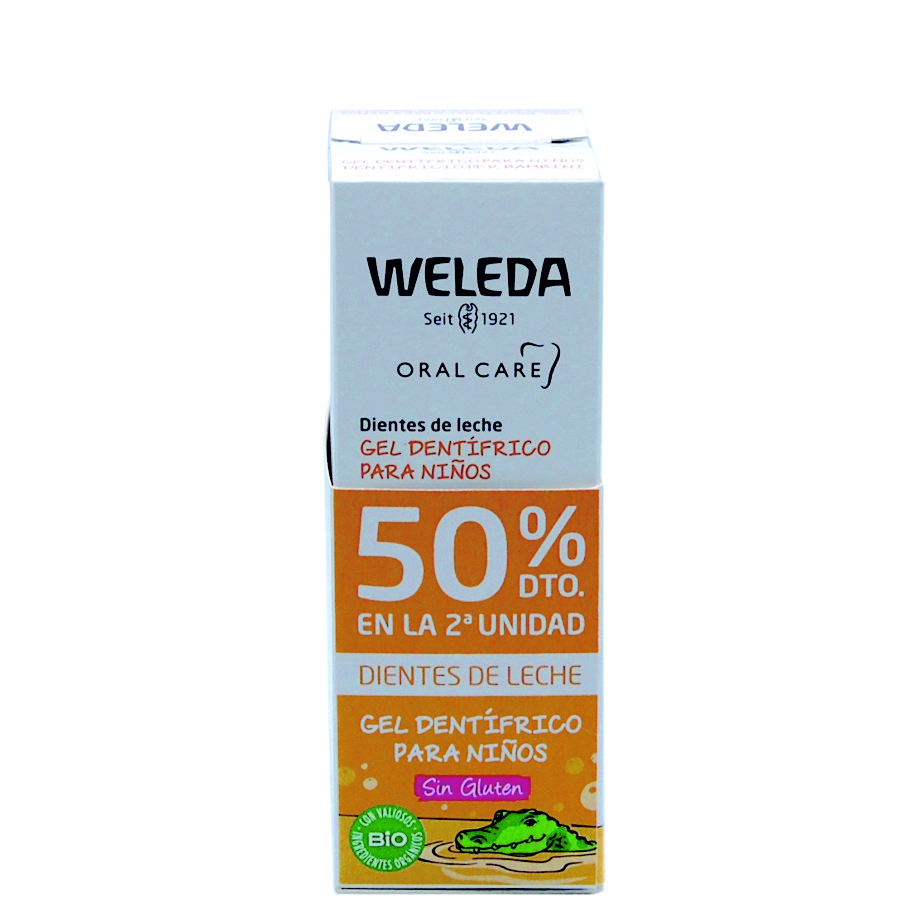 DUPLO DENTIFRICO INFANTIL - 2x50ML.