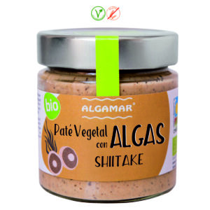 PATE VEGETAL CON ALGAS Y SHIITAKE BIO - 180GR.