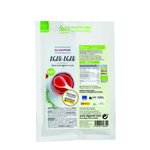 AGAR AGAR EN COPOS BIO - 50GR.