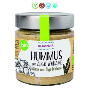 HUMMUS CON ALGA WAKAME - 180GR.