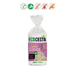 TORTITAS DE ARROZ Y QUINOA BIO - 120GR.