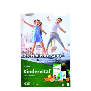 CARTEL PIE KINDERVITAL 40x60 (CRECIMIENTO SANO)