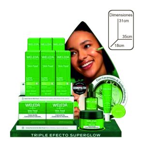 EXPOSITOR MOSTRADOR SKIN FOOD FACIAL 5-2026
